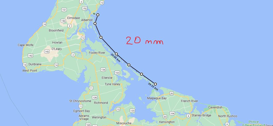Cascumpec Bay, Conway Narrows and Malpeque Bay